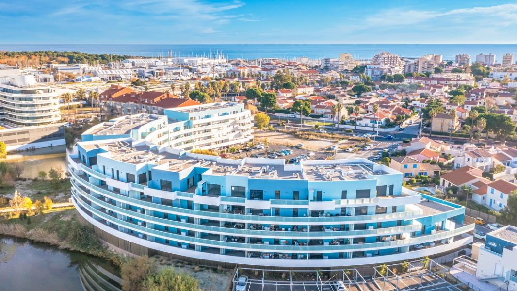 Canet-en-Roussillon, Résidence Bleu Eden